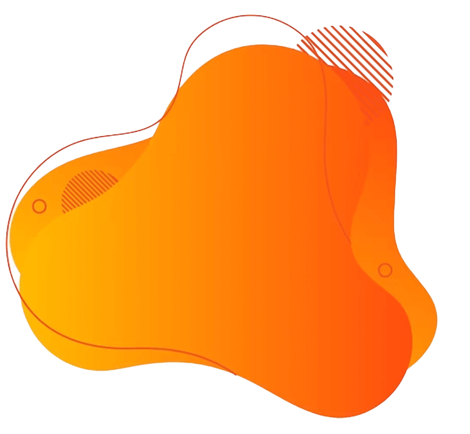 Orange Shape Image Irregular